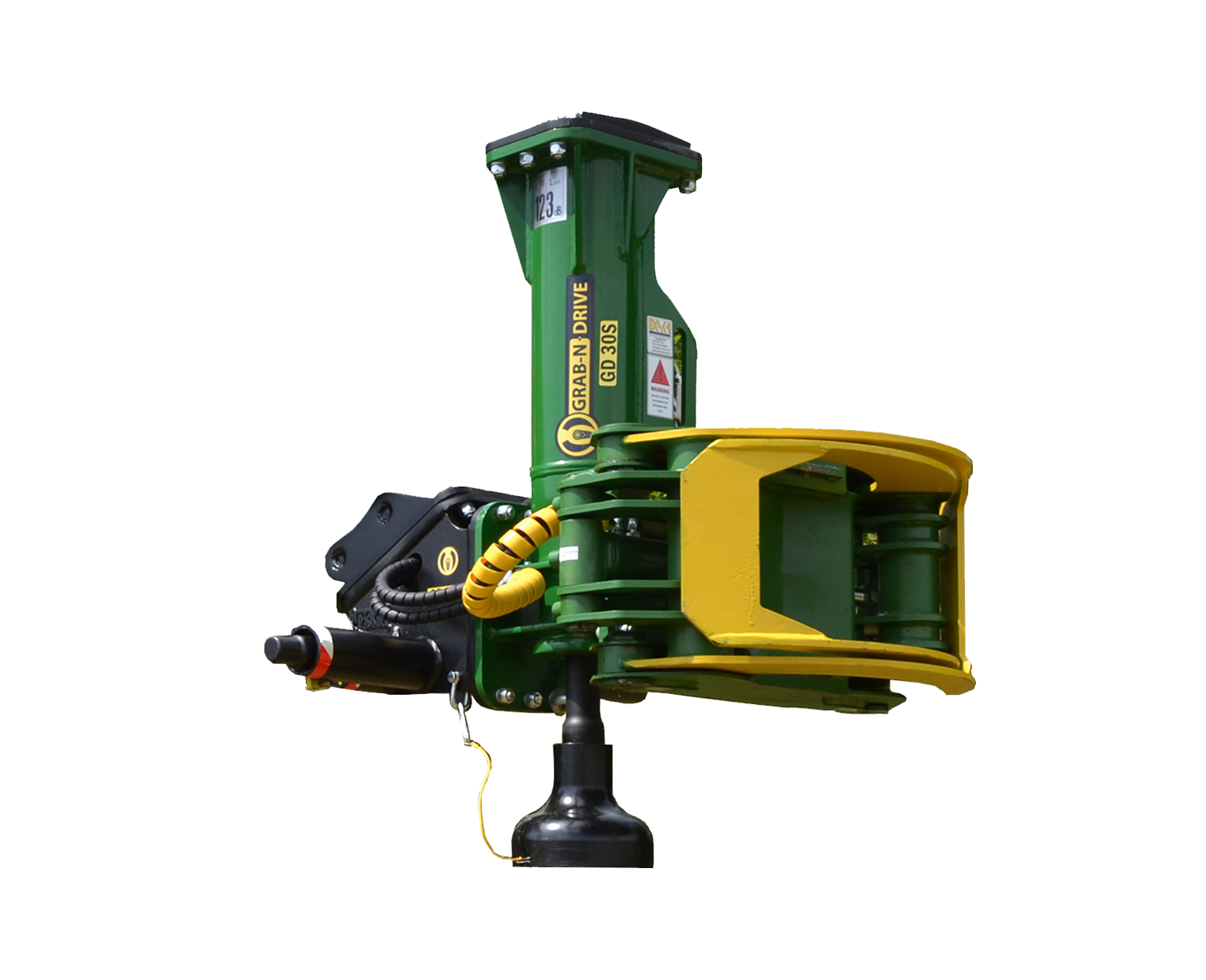 Post Rammer With Grab Caradon Tool & Plant Hire Ltd